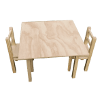 Mesa infantil con 2 sillas